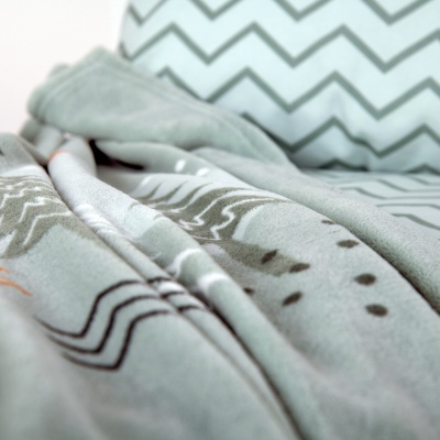 Baby supersoft deka „Nordic Forest“ 75×100 cm – měkká a hřejivá deka pro miminka | babybest®