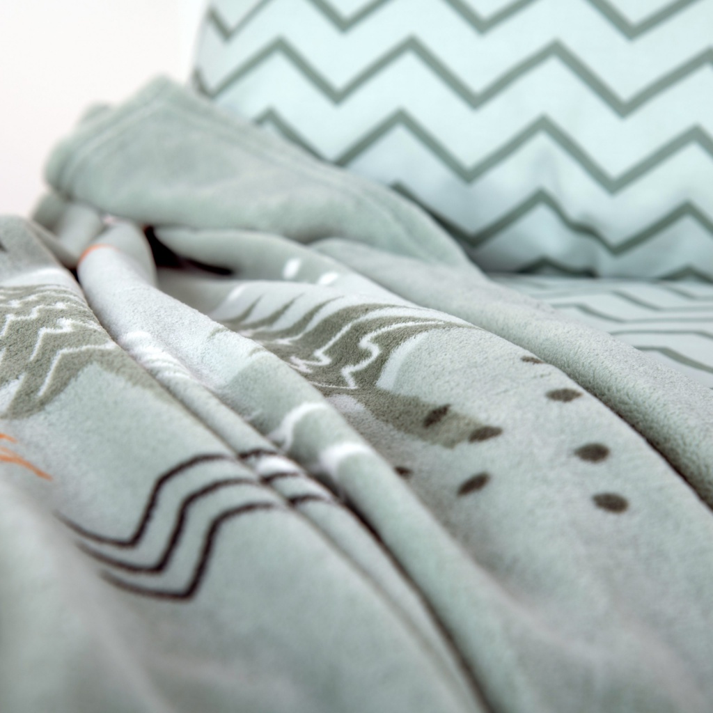 Baby supersoft deka „Nordic Forest“ 75×100 cm – měkká a hřejivá deka pro miminka | babybest®
