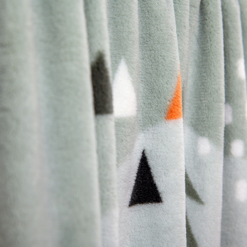 Baby supersoft deka „Nordic Forest“ 75×100 cm – měkká a hřejivá deka pro miminka | babybest®