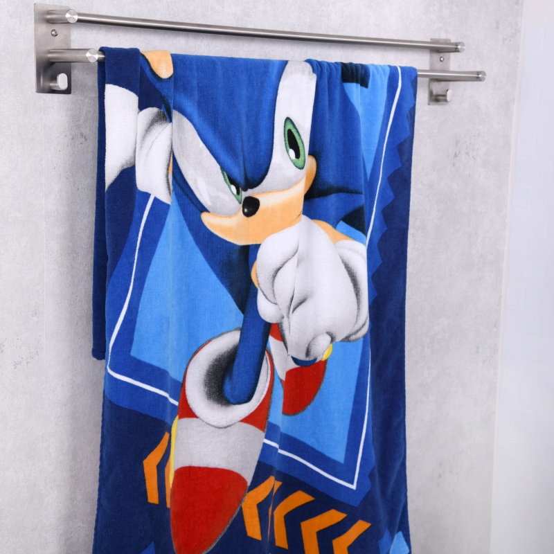 Bavlnená osuška Sonic 75×150 cm – licencované detské uteráky Herding