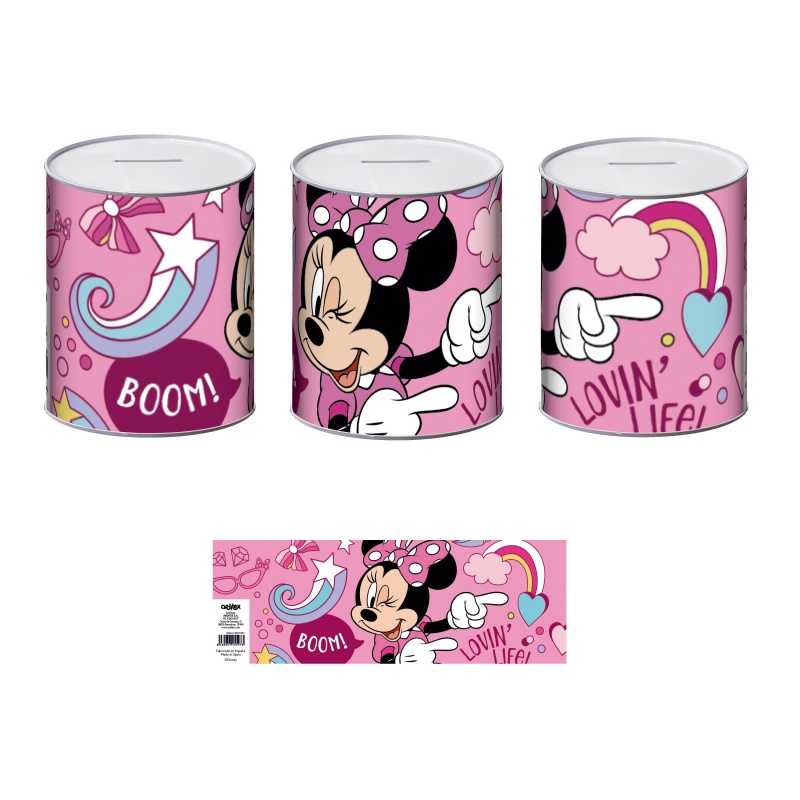 Plechová pokladnička MINNIE MOUSE, WD15597