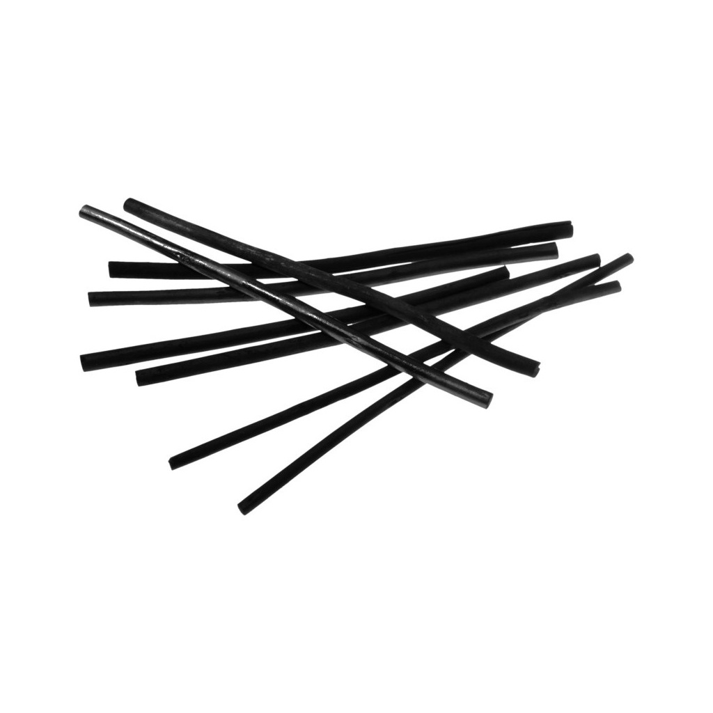 Prírodný uhlík Art&Hobby 6–8 mm – kresliarsky uhoľ, sada 6 ks