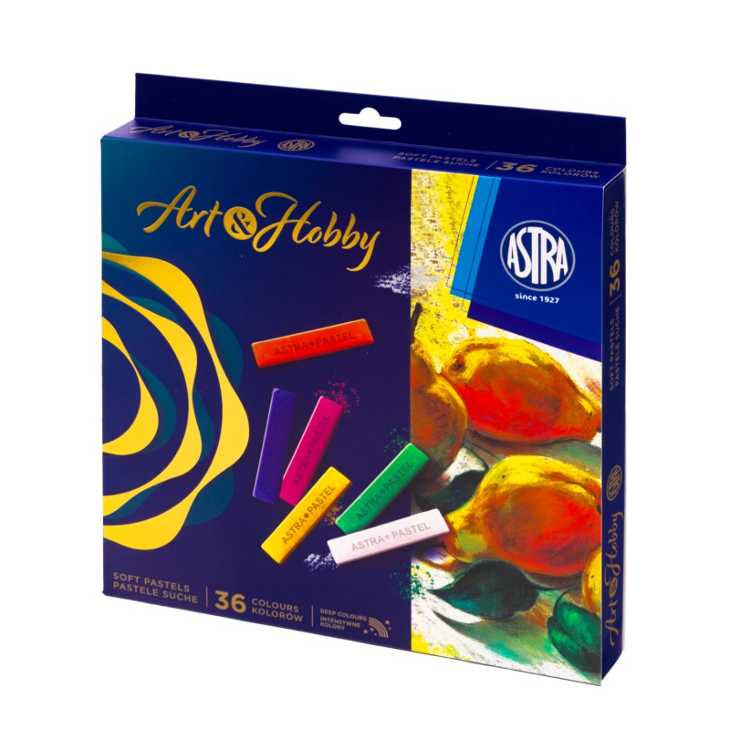 Suchý pastel Art&Hobby 36 ks – profesionálne suché pastely