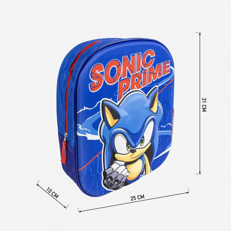 Dětský předškolní batoh Sonic Prime 31 cm | Cerdá