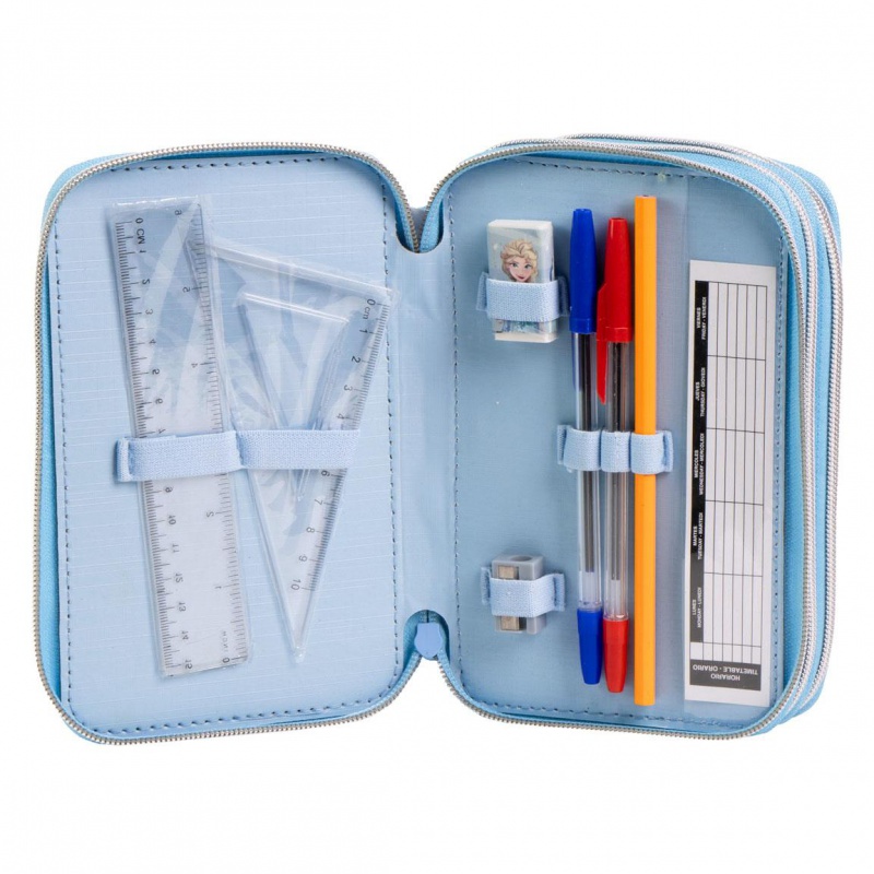 Třípatrový penál Frozen s náplní | Disney Elza