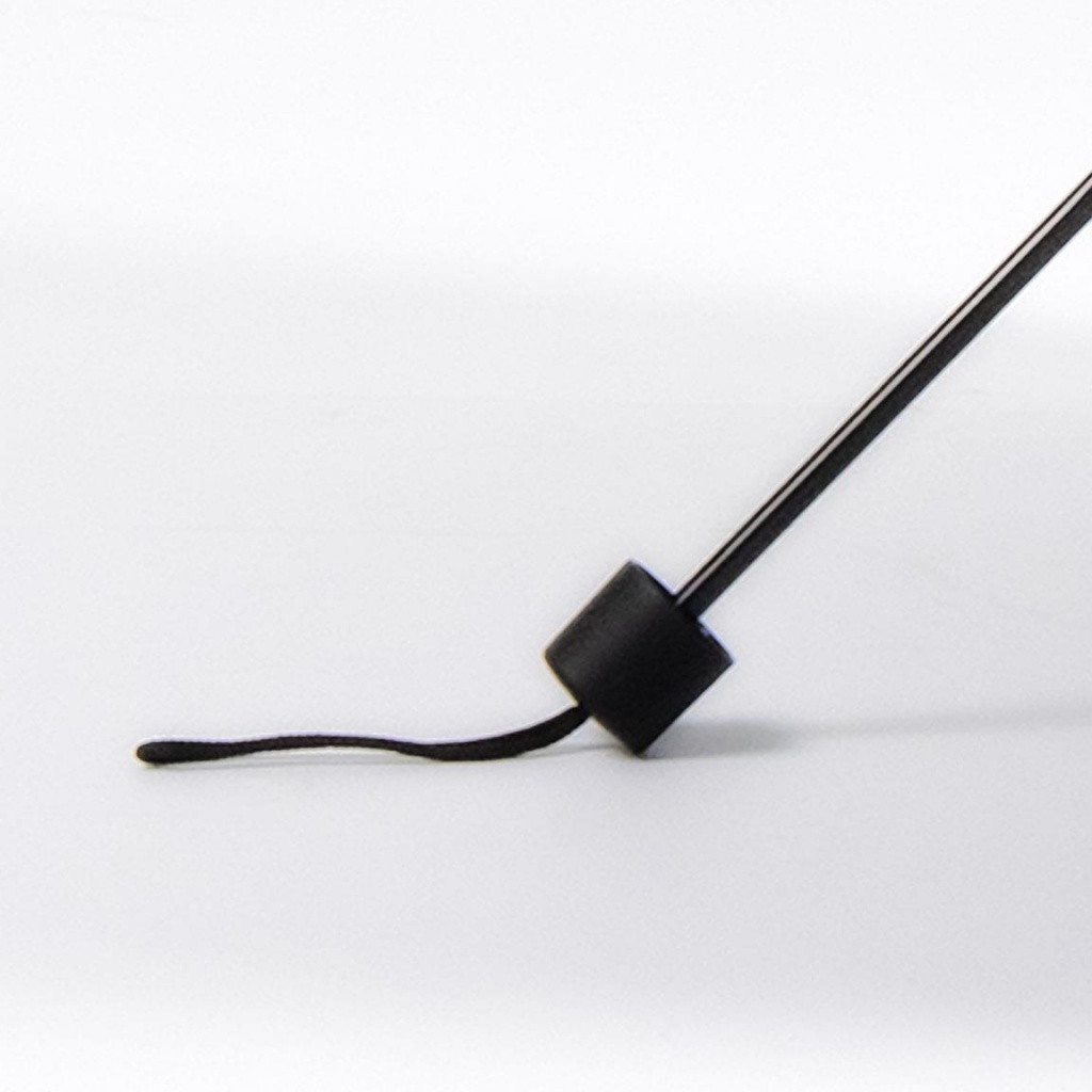 Manuálny skladací dáždnik Real Madrid – čierny, oficiálny