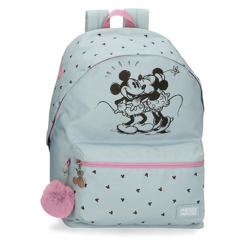 Školní batoh Mickey & Minnie Kisses s přihrádkou na notebook