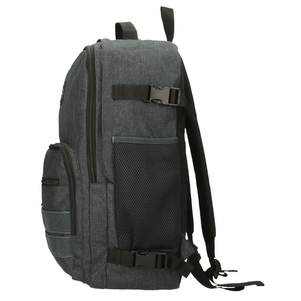 Cestovní batoh Pepe Jeans Aris Evergreen dark denim – dvoukomorový batoh na notebook 15,6"