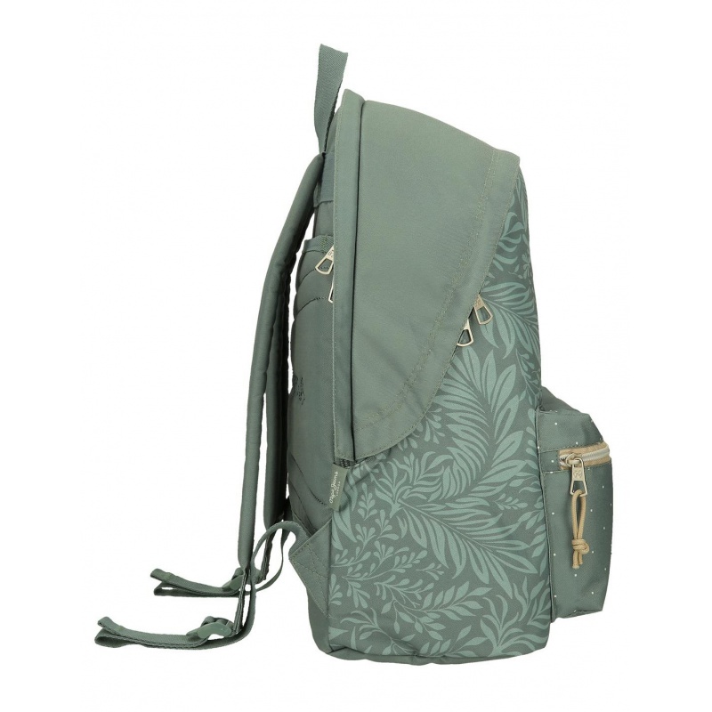 Školní batoh Pepe Jeans Coralie zelený 20,46l | ZdenkaTri.sk