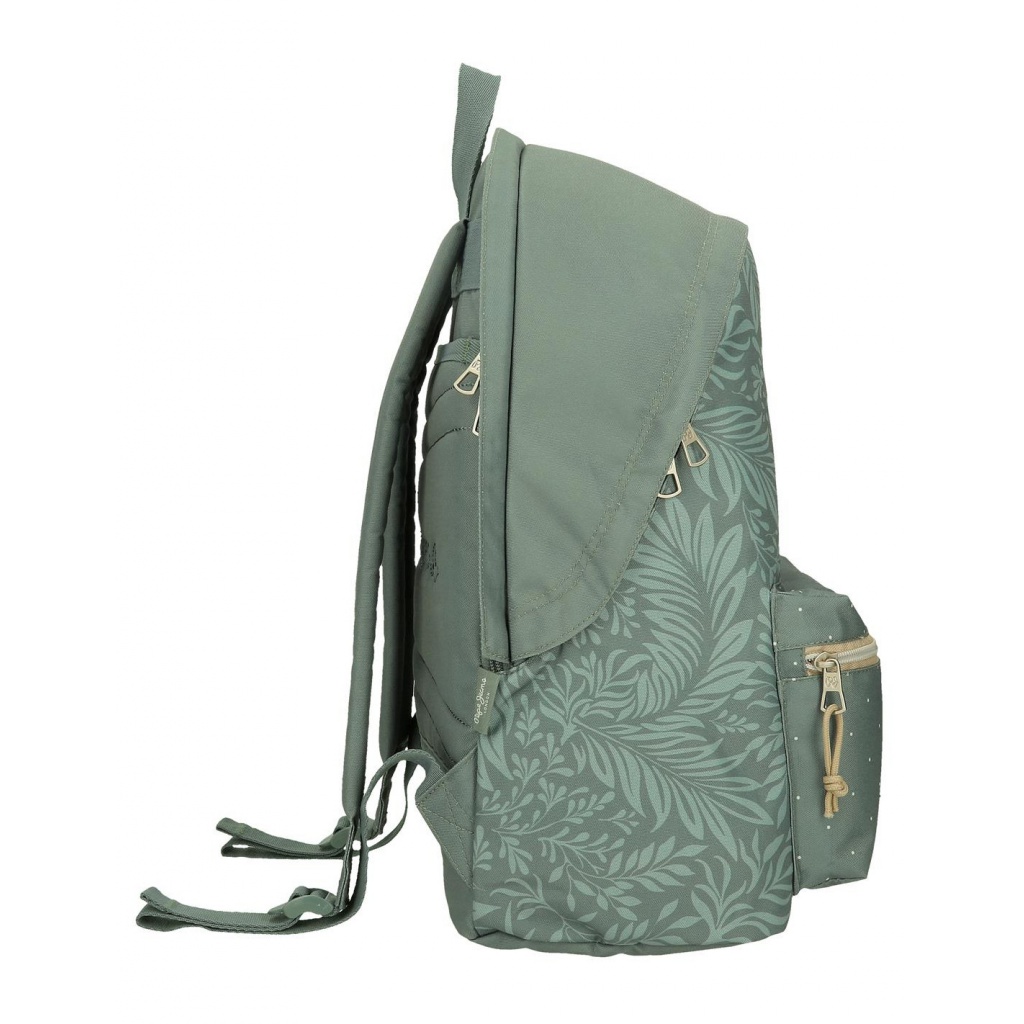 Školský batoh Pepe Jeans Coralie zelený 20,46 l | ZdenkaTri.sk