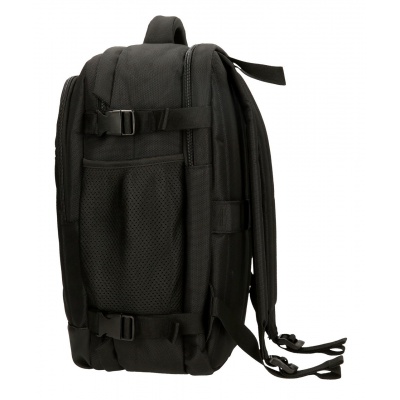 Cestovný batoh Pepe Jeans Bromley čierny | Kabínový batoh 17 l