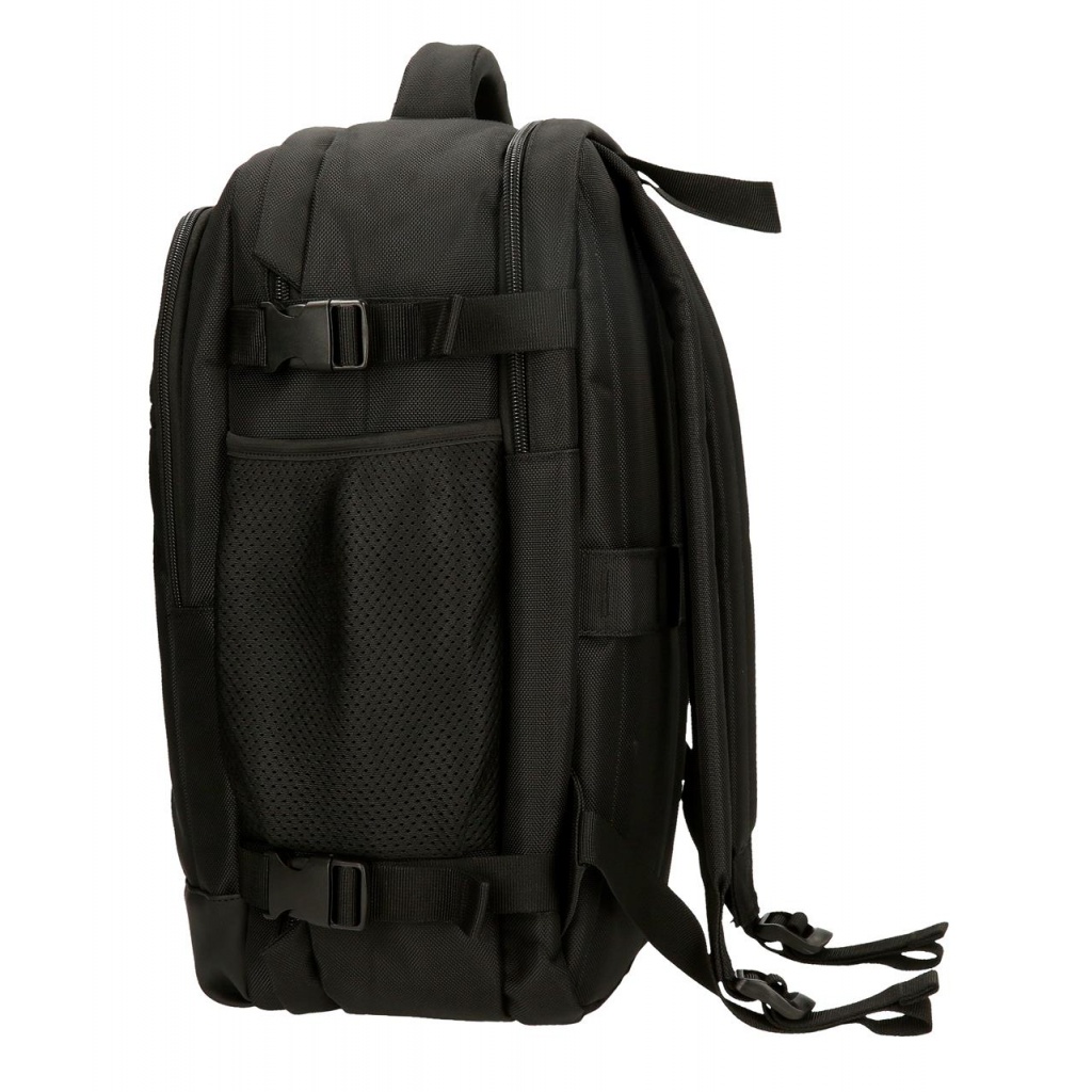 Cestovný batoh Pepe Jeans Bromley čierny | Kabínový batoh 17 l