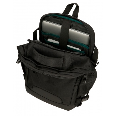 Cestovní batoh Pepe Jeans Bromley černý | Kabinový batoh 17 l