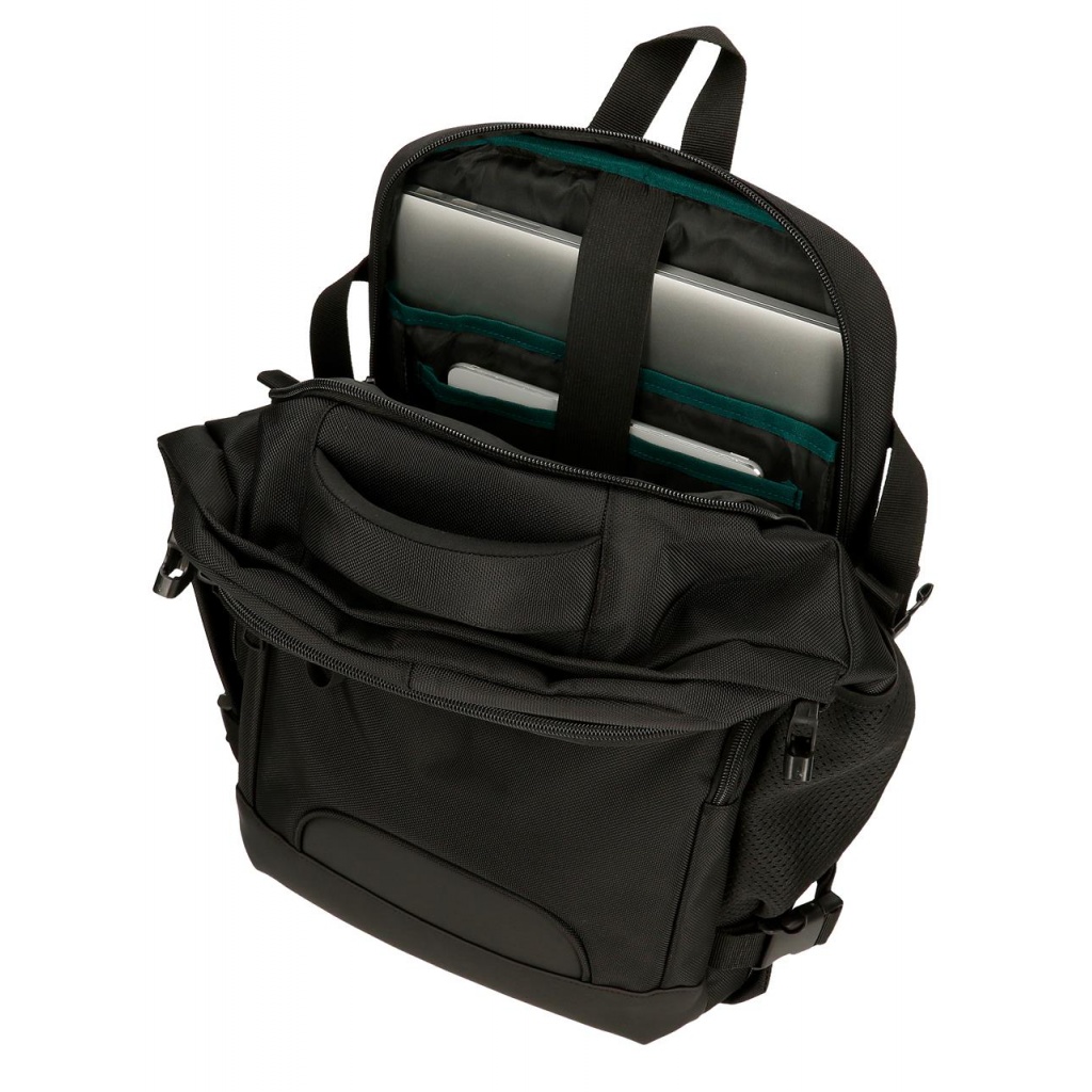 Cestovný batoh Pepe Jeans Bromley čierny | Kabínový batoh 17 l