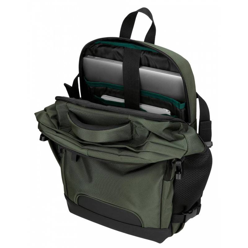 Cestovný batoh Pepe Jeans Bromley khaki | Kabínový batoh 17 l