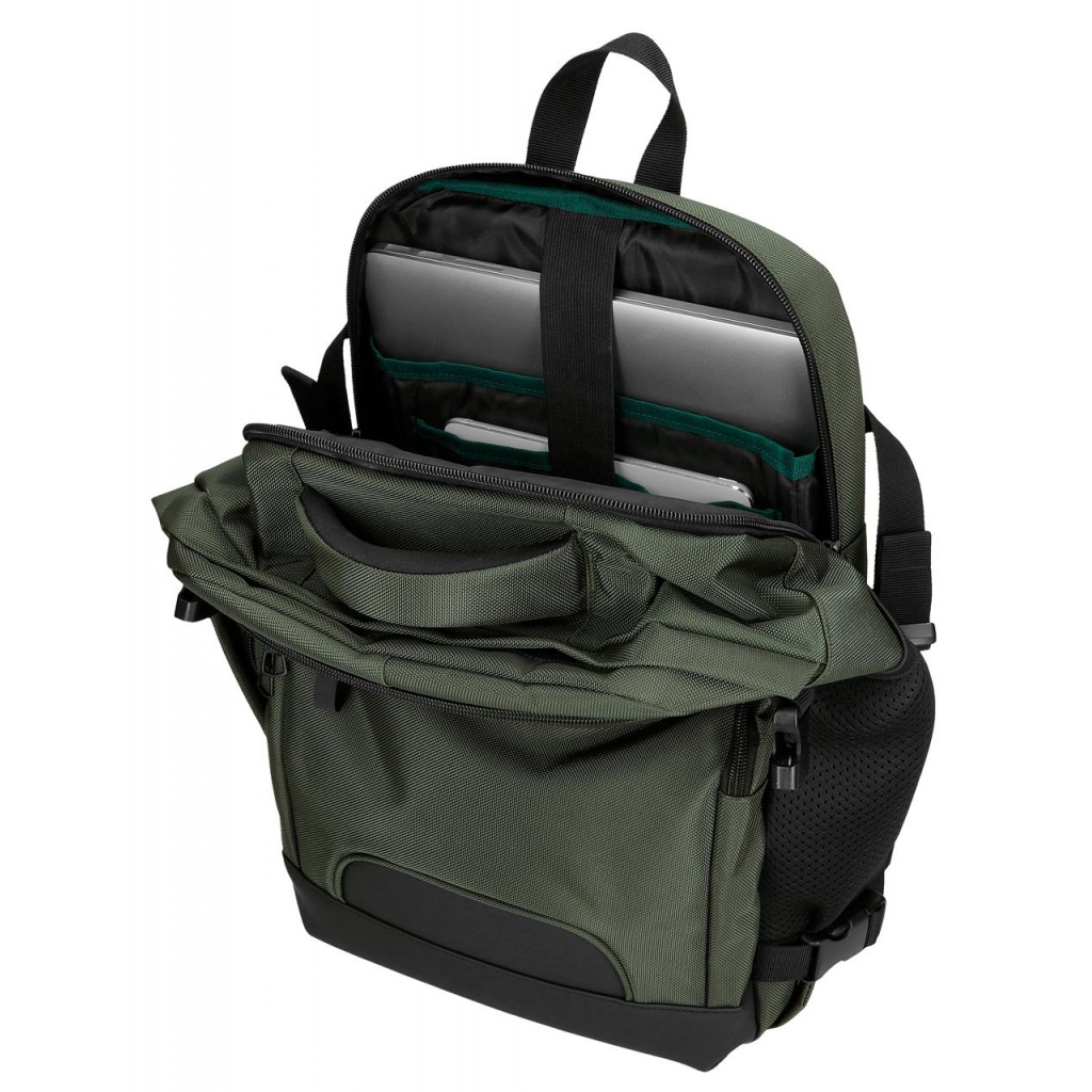 Cestovný batoh Pepe Jeans Bromley khaki | Kabínový batoh 17 l