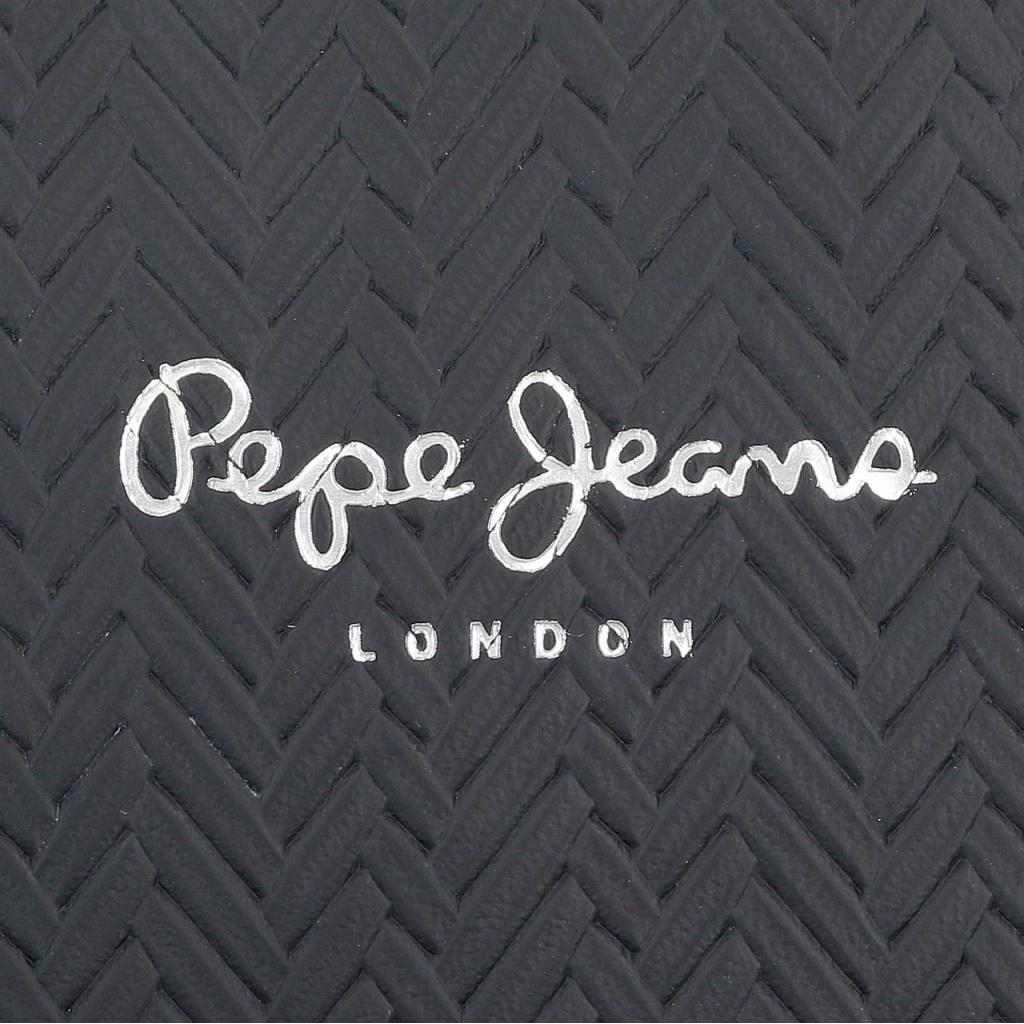 Peněženka Pepe Jeans Sprig černá – RFID ochrana