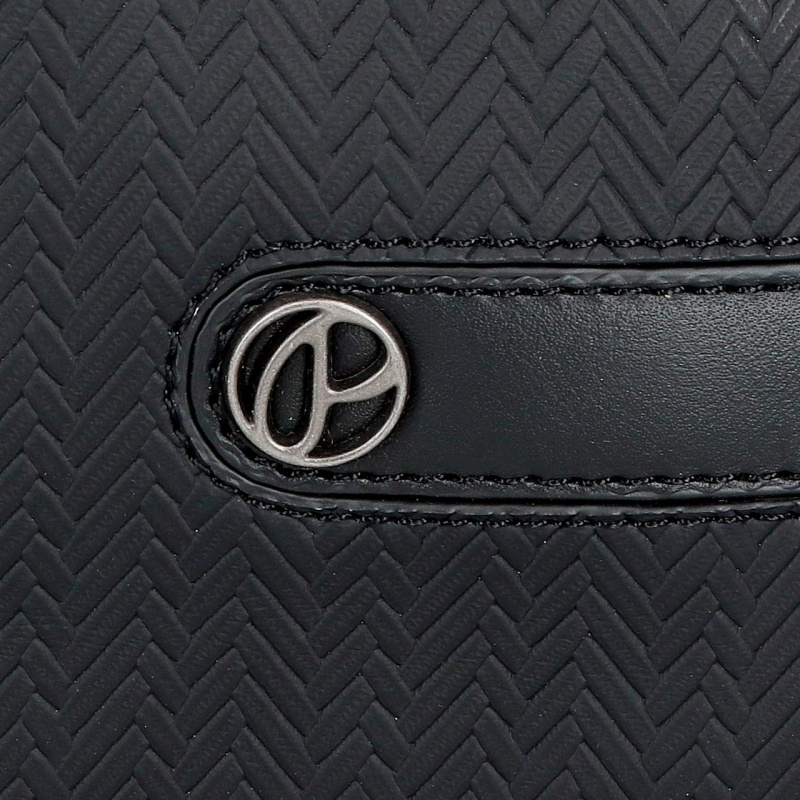 Peňaženka Pepe Jeans Sprig čierna – RFID ochrana