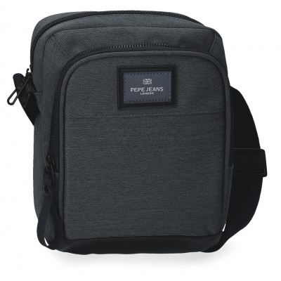 Pepe Jeans Whitton střední crossbody taška - černá | Praktická bandolera
