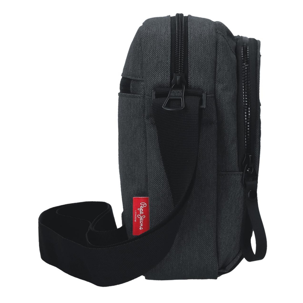 Pepe Jeans Whitton střední crossbody taška - černá | Praktická bandolera