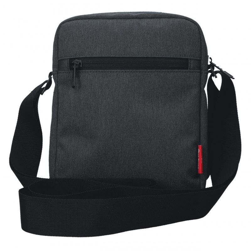 Pepe Jeans Whitton střední crossbody taška - černá | Praktická bandolera