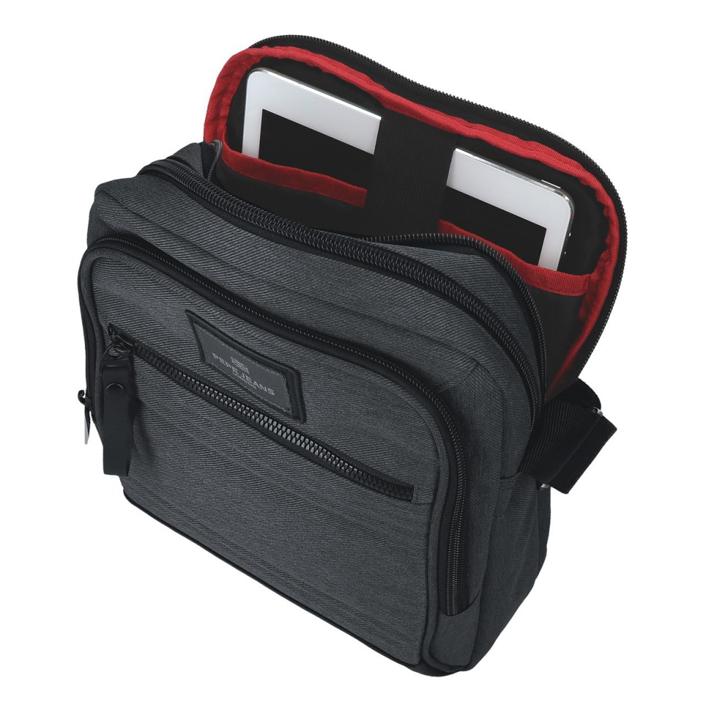 Pánská taška na tablet Pepe Jeans Whitton | Tříkomorová crossbody