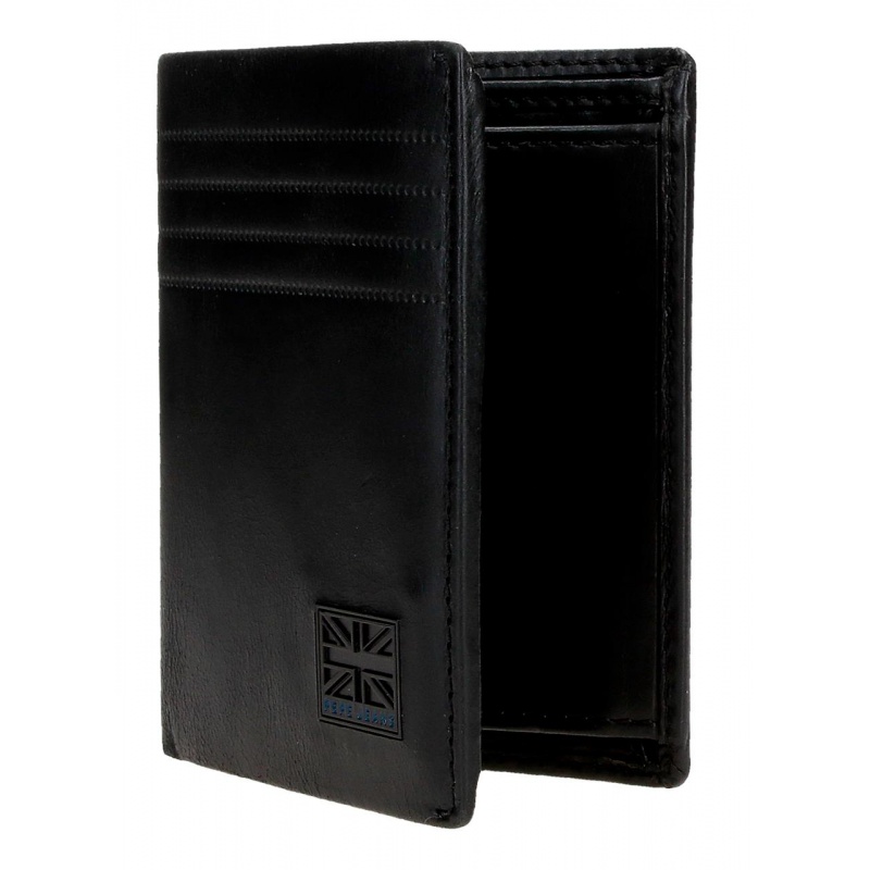 Pánska peňaženka Pepe Jeans Hudson čierna | Kožená RFID