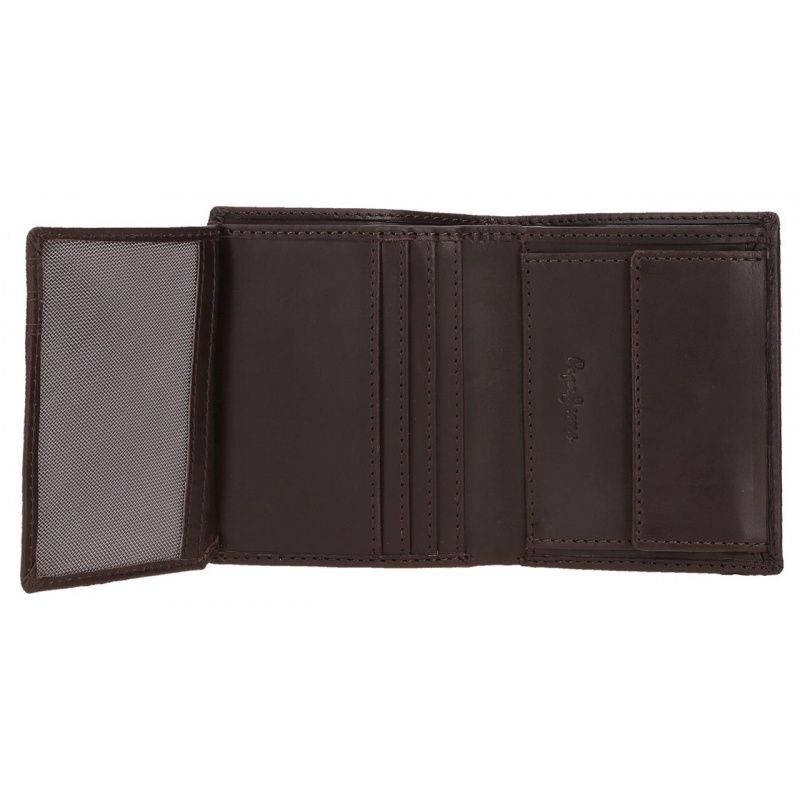 Pánska peňaženka Pepe Jeans Hudson hnedá | Kožená RFID