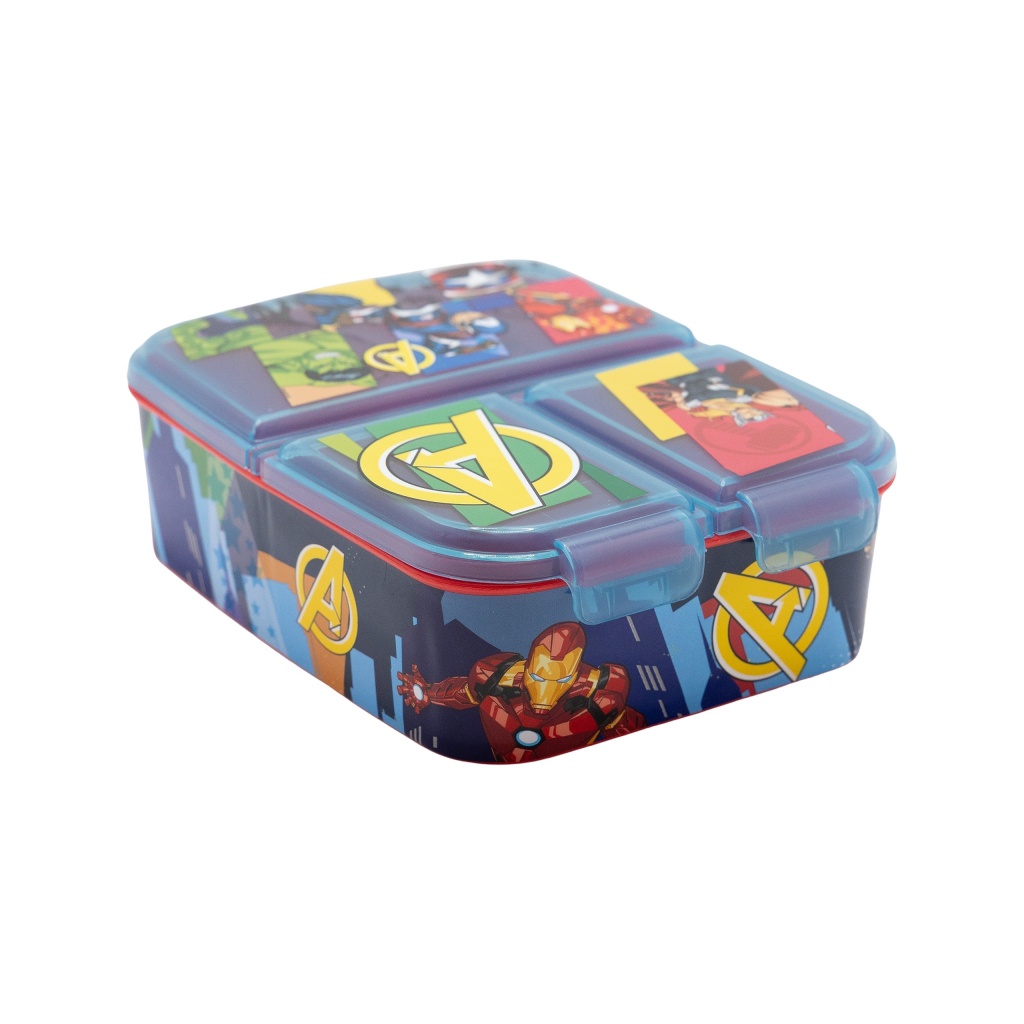 Detská desiatová dóza Avengers Seven Wonders – 3 priehradky