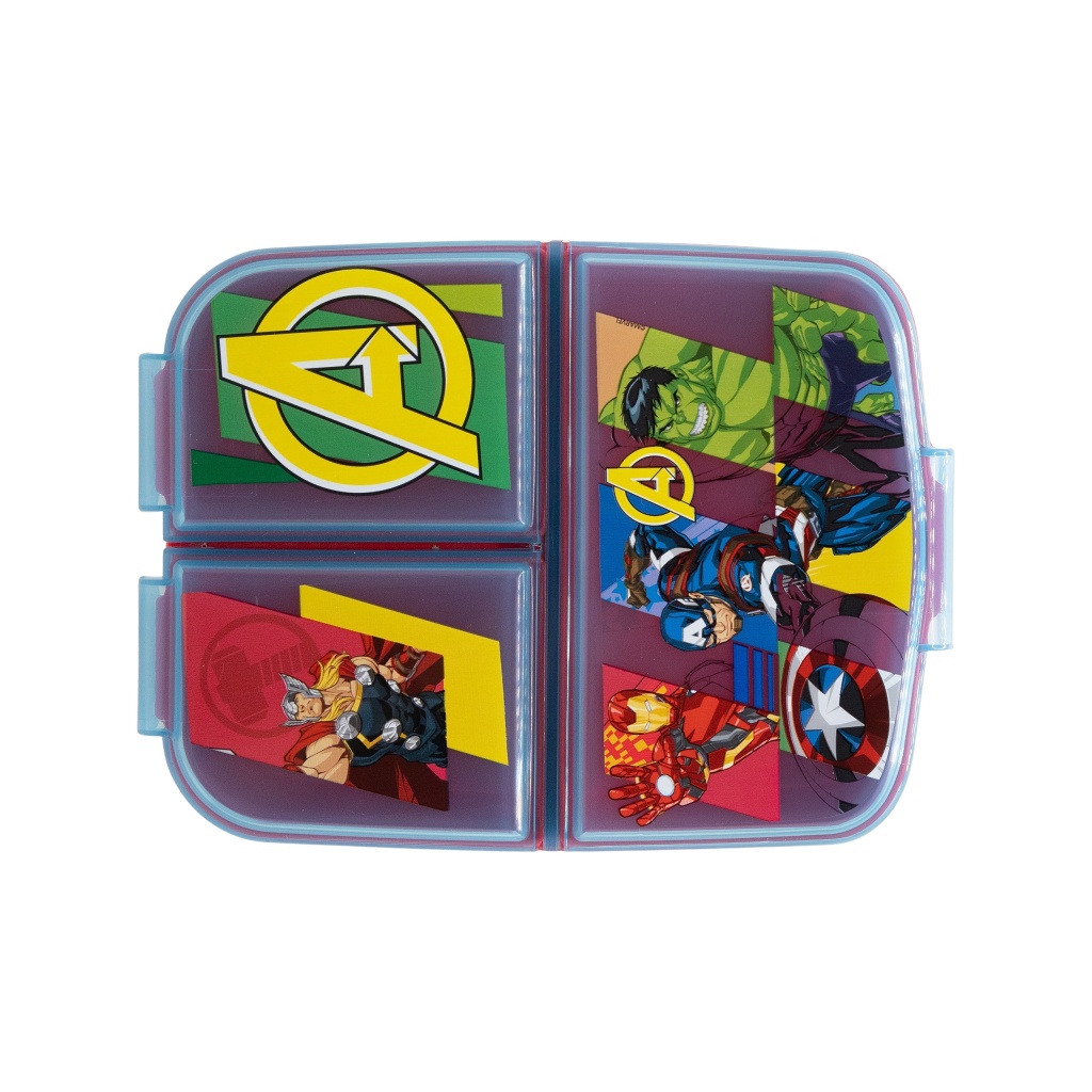 Detská desiatová dóza Avengers Seven Wonders – 3 priehradky