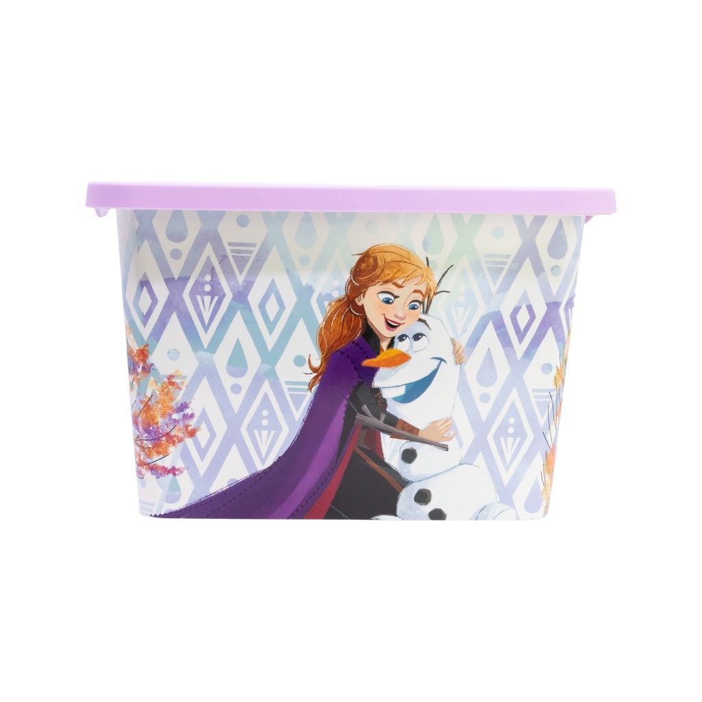 Plastový úložný box Frozen 7 l | Klikacie veko