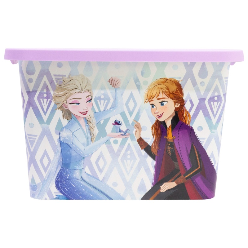 Plastový úložný box Frozen 7 l | Klikací víko