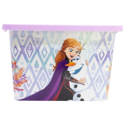 Plastový úložný box Frozen 13 l | Klikacie veko