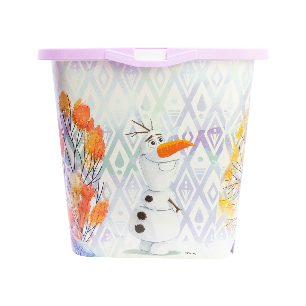 Plastový úložný box Frozen 23 ls klikacím víkem | Dětské úložné boxy