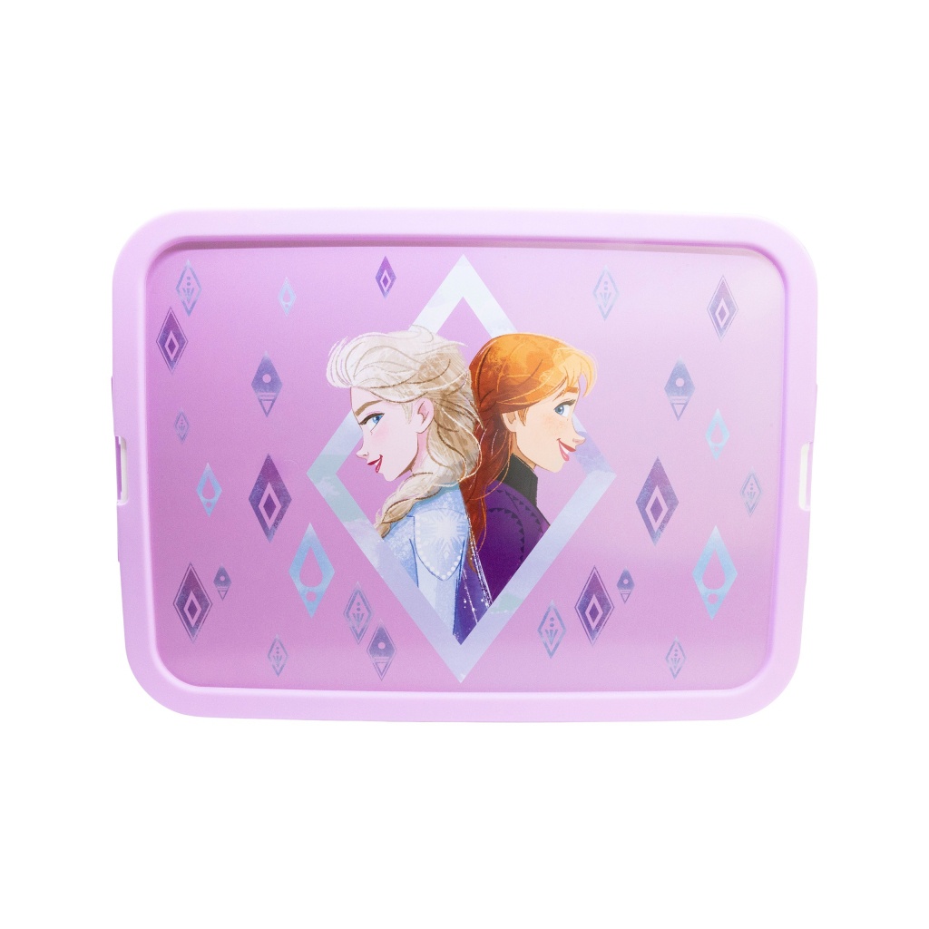 Plastový úložný box Frozen 23 ls klikacím víkem | Dětské úložné boxy