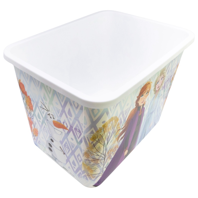 Plastový úložný box Frozen 23 ls klikacím víkem | Dětské úložné boxy