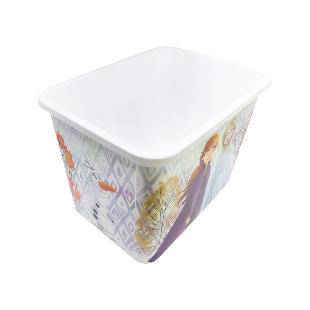 Plastový úložný box Frozen 23 l s klikacím vekom | Detské úložné boxy