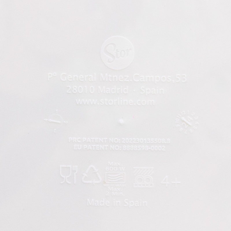 Detský protišmykový jedálenský set Frozen Premium Bicolor – 5 dielov