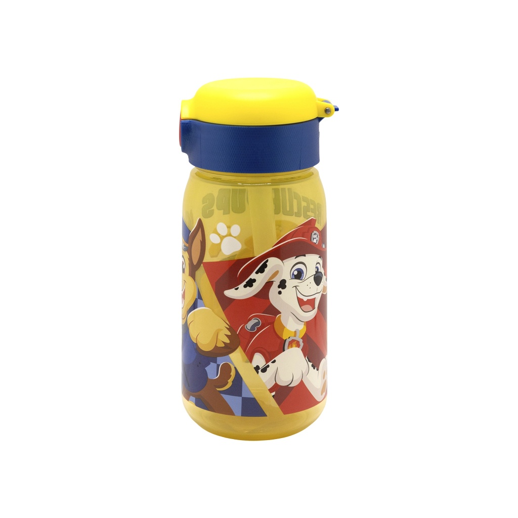 Detská fľaša Paw Patrol 510 ml – Active so slamkou