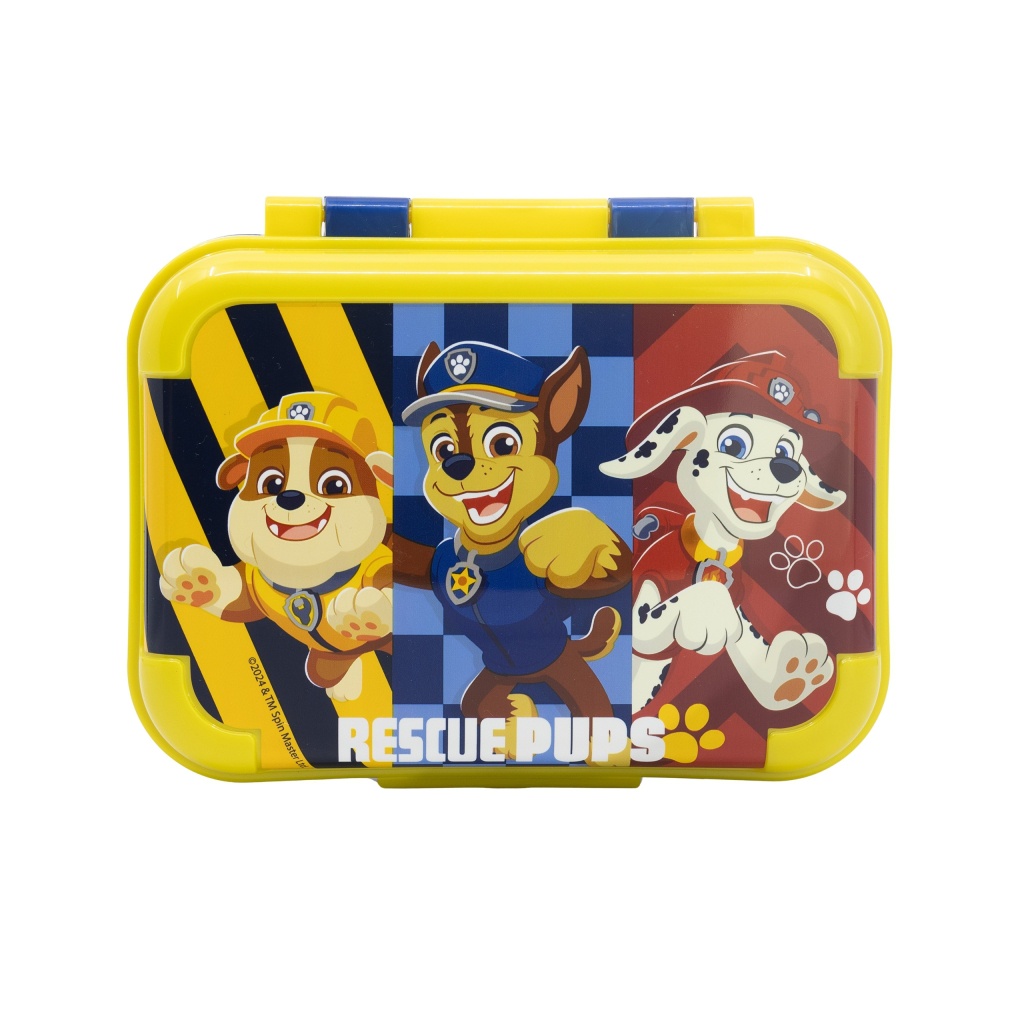Dětská svačinová krabička Paw Patrol Boy Rescue Pups je ideální pro každodenní nošení svačiny. Barevný motiv Tlapkové patroly po