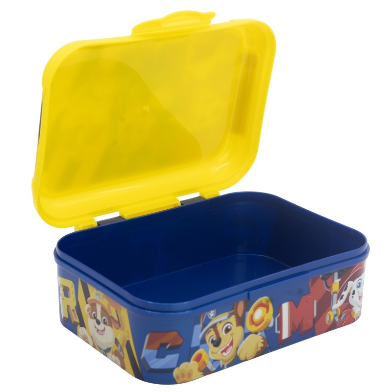 Dětská svačinová krabička Paw Patrol Boy Rescue Pups je ideální pro každodenní nošení svačiny. Barevný motiv Tlapkové patroly po