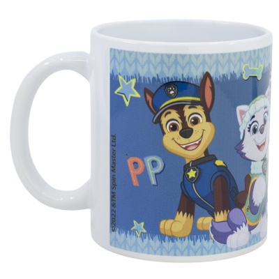 Keramický hrnček s motívom Paw Patrol je ideálny pre malých fanúšikov obľúbenej rozprávky. Objem 325 ml je vhodný na kakao, čaj 