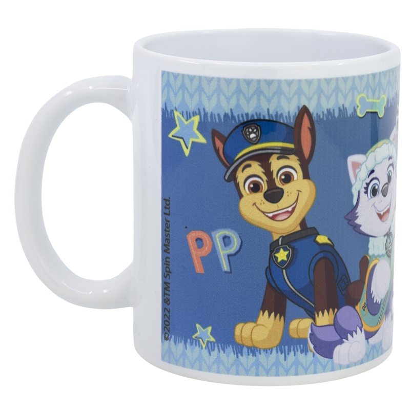 Keramický hrnek s motivem Paw Patrol je ideální pro malé fanoušky oblíbené pohádky. Objem 325 ml je vhodný pro kakao, čaj 