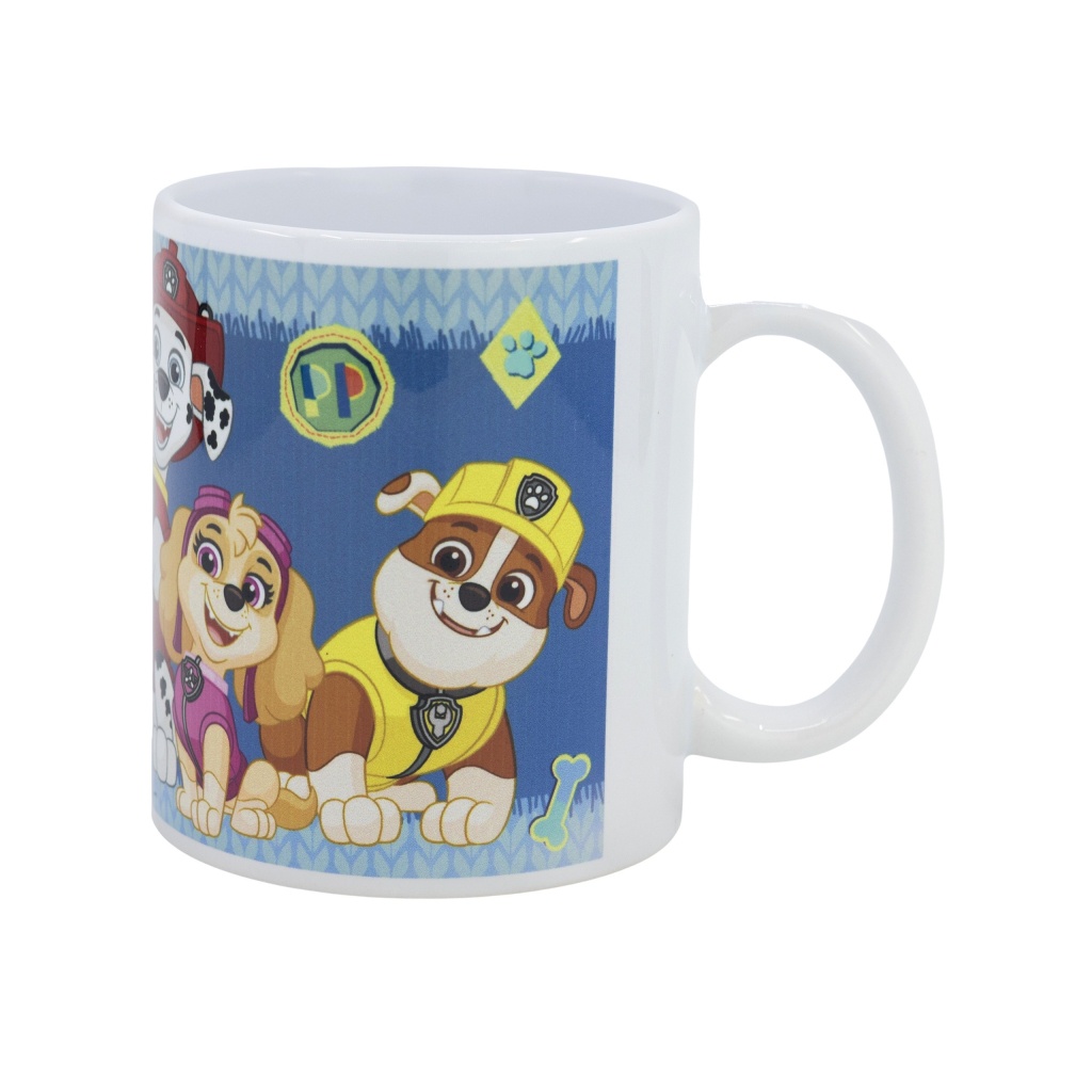 Keramický hrnek s motivem Paw Patrol je ideální pro malé fanoušky oblíbené pohádky. Objem 325 ml je vhodný pro kakao, čaj 