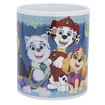 Keramický hrnek s motivem Paw Patrol je ideální pro malé fanoušky oblíbené pohádky. Objem 325 ml je vhodný pro kakao, čaj 