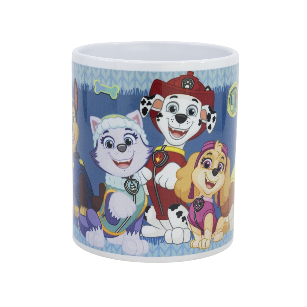 Keramický hrnček s motívom Paw Patrol je ideálny pre malých fanúšikov obľúbenej rozprávky. Objem 325 ml je vhodný na kakao, čaj 