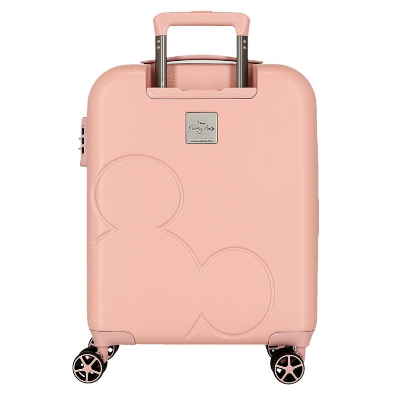 Cestovný kufor Mickey Mouse Good Trip – ružový 55 cm | ABS, 37 l
