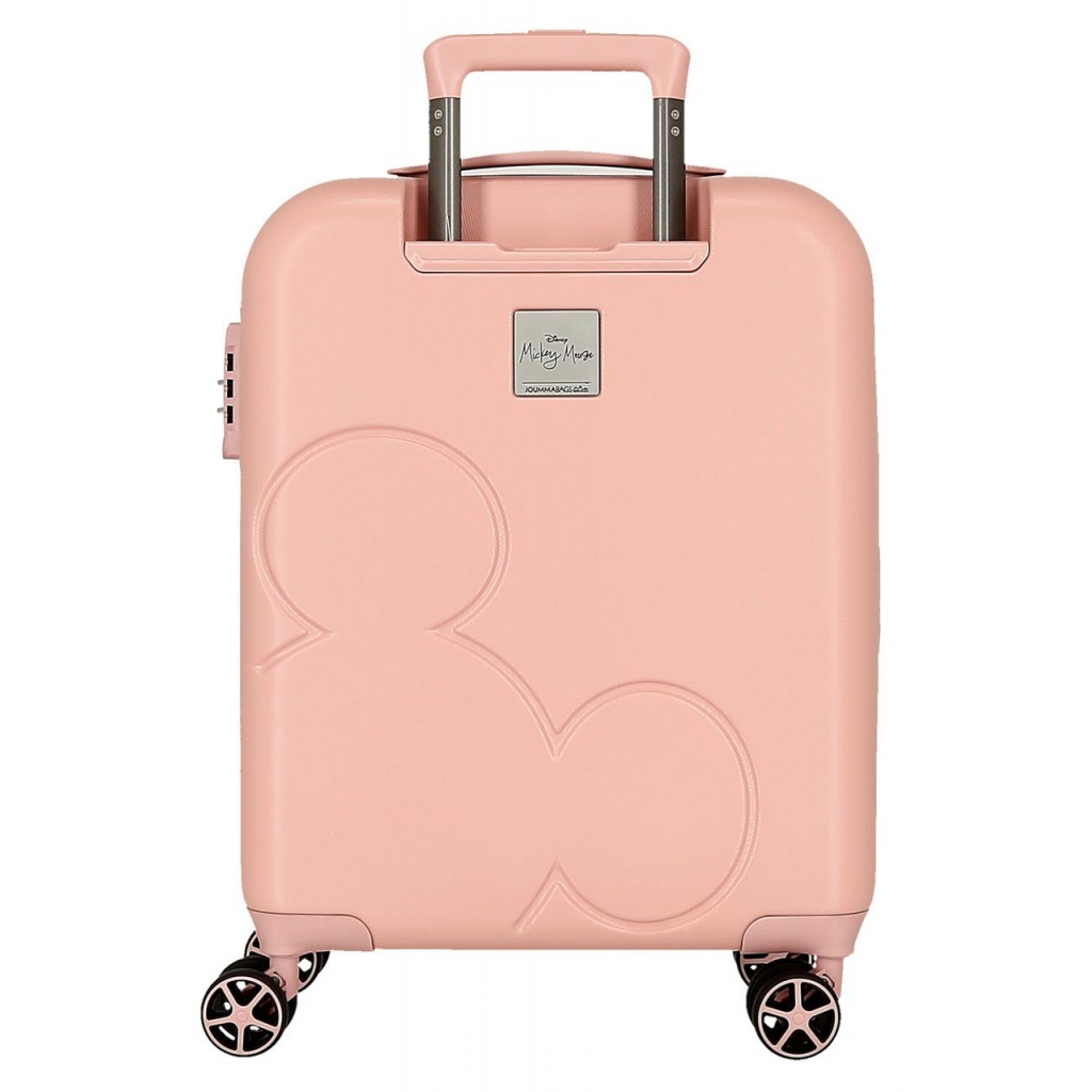 Cestovný kufor Mickey Mouse Good Trip – ružový 55 cm | ABS, 37 l