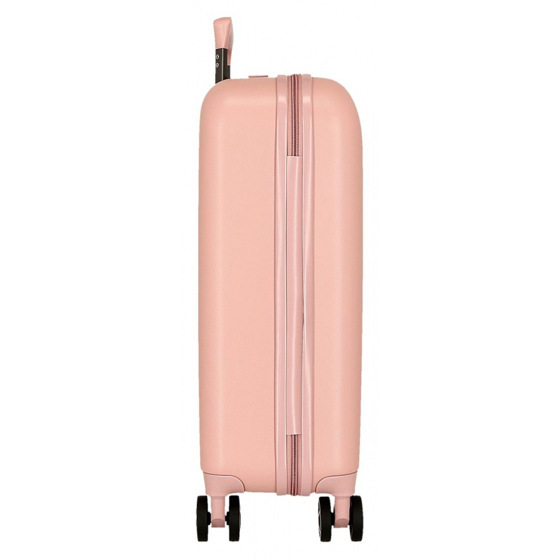 Cestovný kufor Mickey Mouse Good Trip – ružový 55 cm | ABS, 37 l