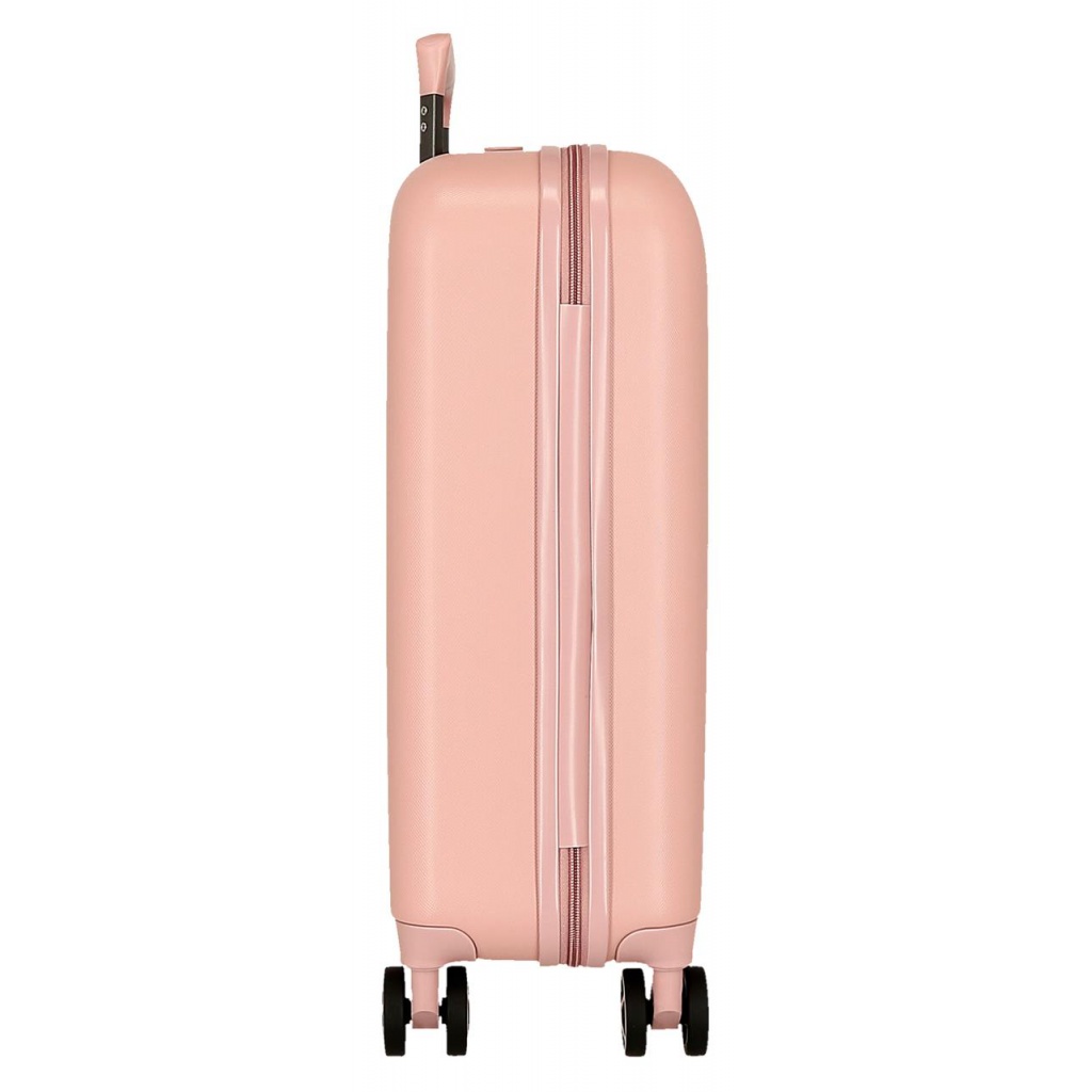 Cestovný kufor Mickey Mouse Good Trip – ružový 55 cm | ABS, 37 l